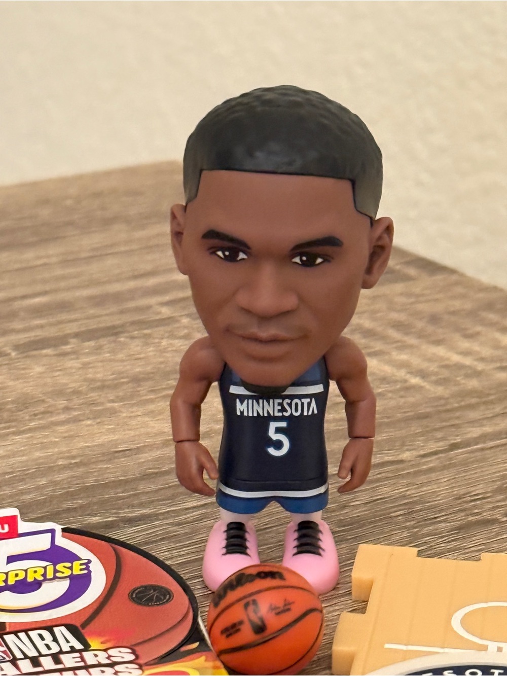 Zuru NBA Ballers - Anthony Edwards - Minnesota Timberwolves Blue Jersey SERIES 2
